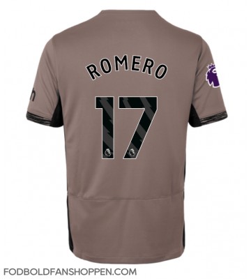 Tottenham Hotspur Cristian Romero #17 Tredjetrøje Dame 2023-24 Kortærmet